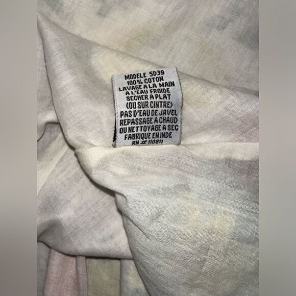 Yoana Baraschi Vintage Floral Tulip Button Down Dress 4 - Picture 8 of 9